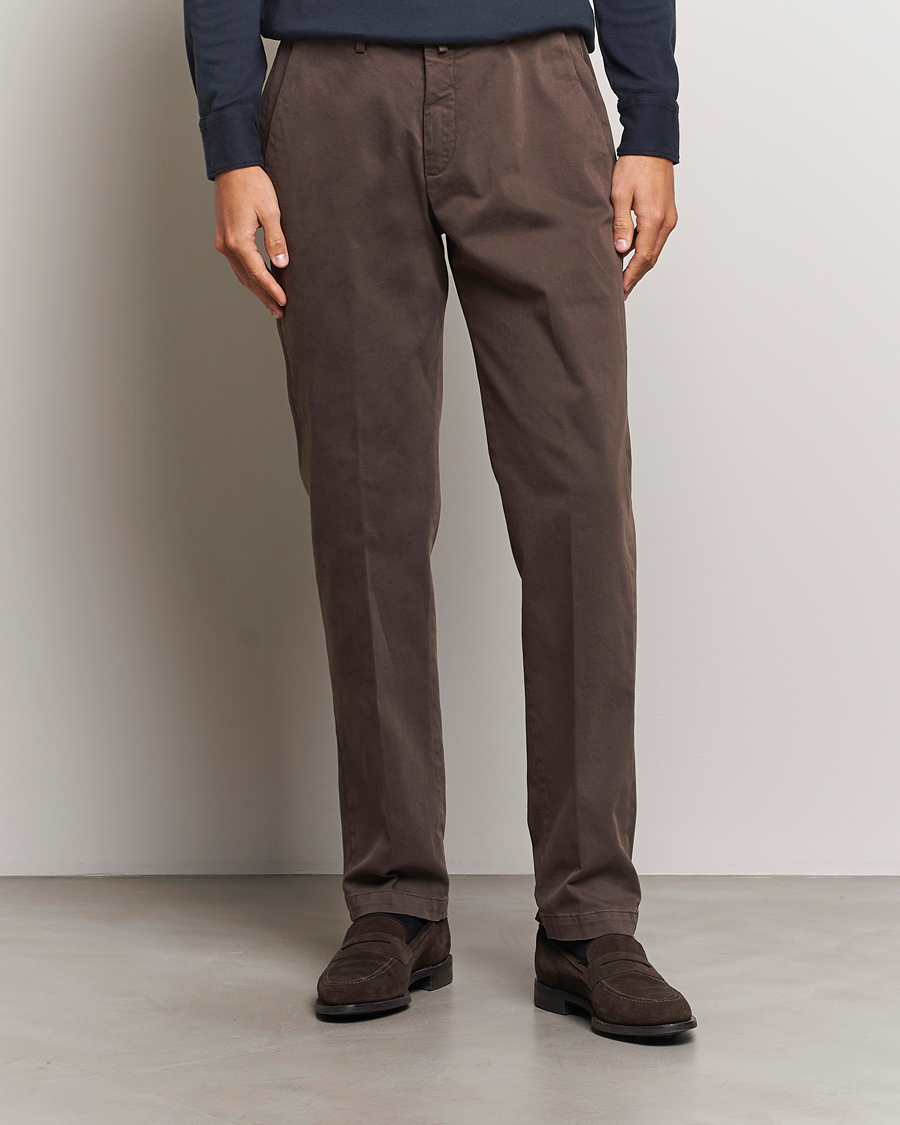 Hombres |  | Briglia 1949 | Soho Tailored Easy Fit Chino Brown