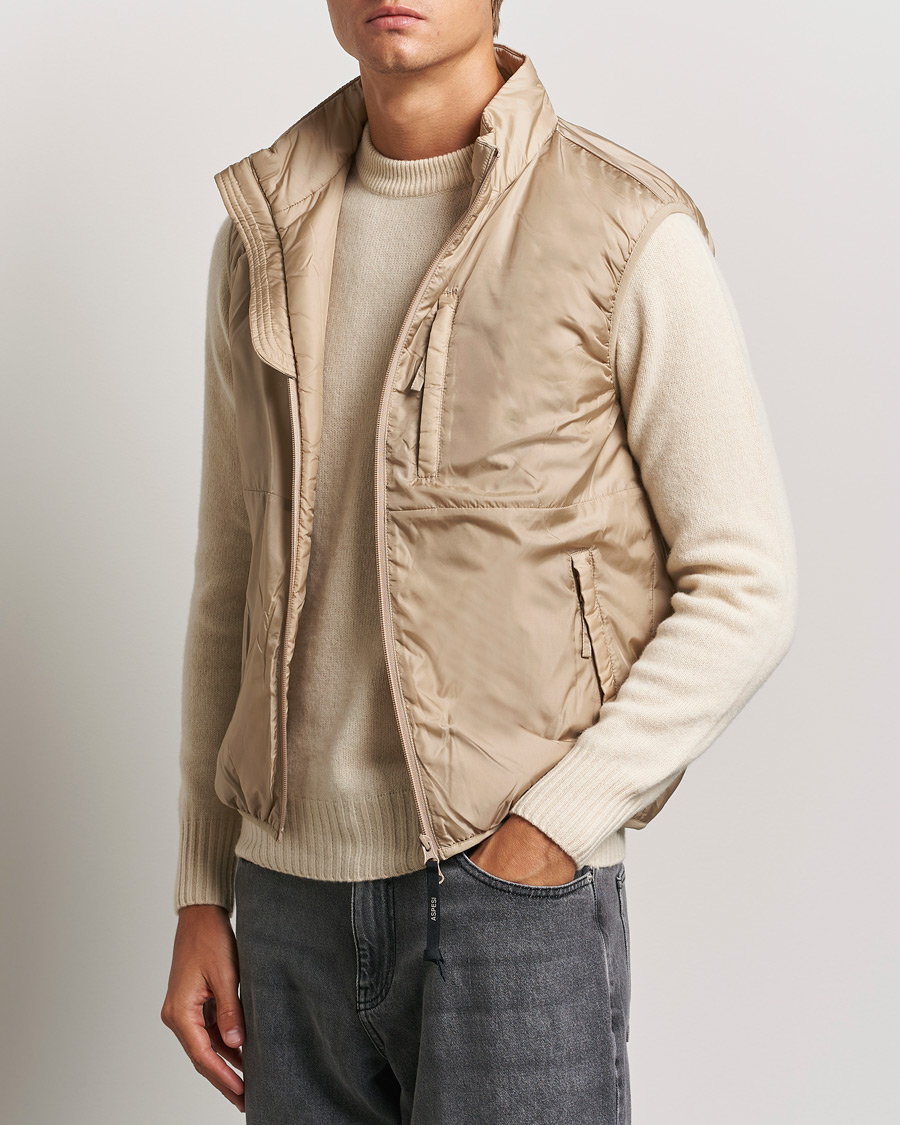 Hombres |  | Aspesi | Jil Padded Vest Beige