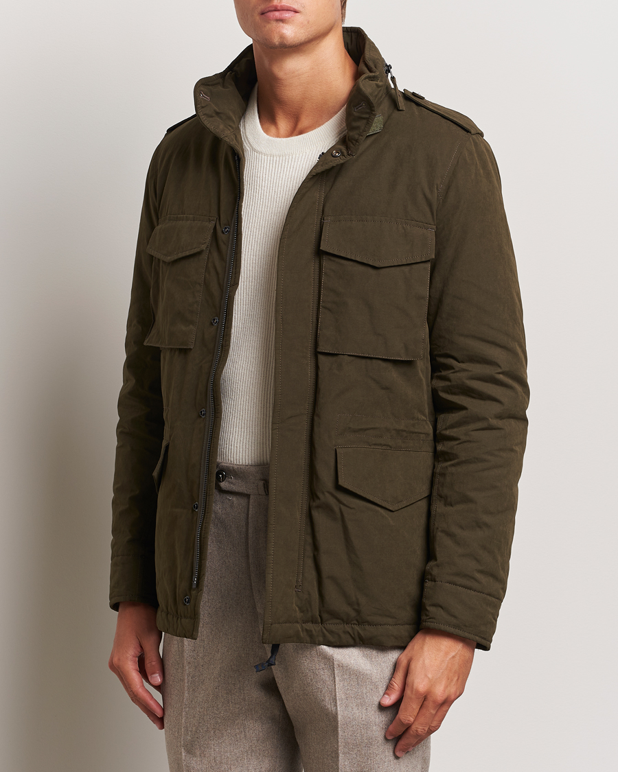 Hombres |  | Aspesi | Cotton Field Jacket Military