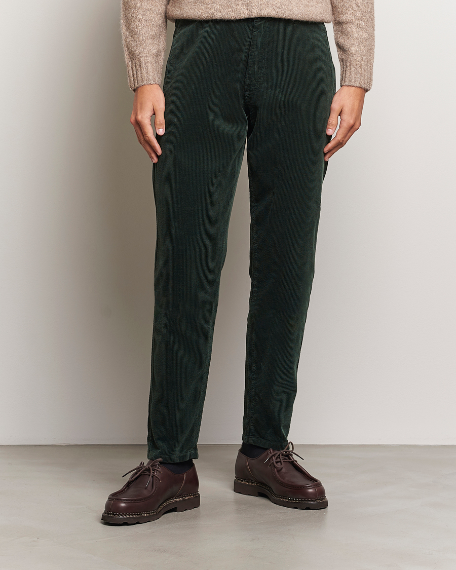 Hombres |  | Aspesi | Corduroy Pants Dark Green