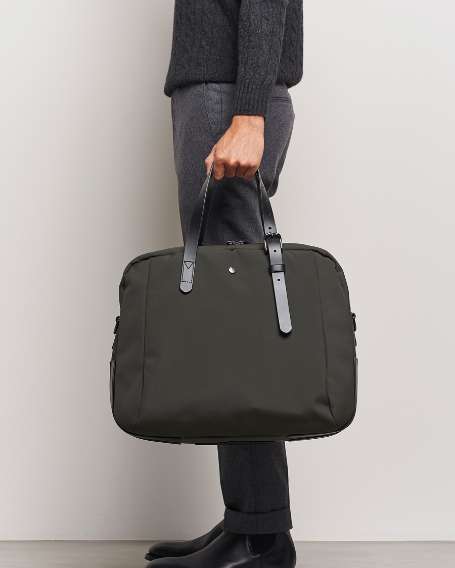 Hombres | Bolsos | Mismo | M/S Transit Weekendbag Shelter Green/Black