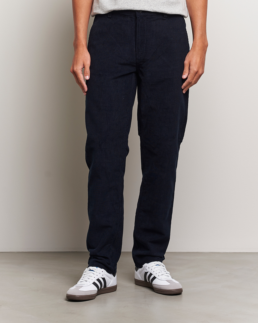 Hombres | Pantalones de pana | Nudie Jeans | Easy Alvin Corduroy Pants Navy