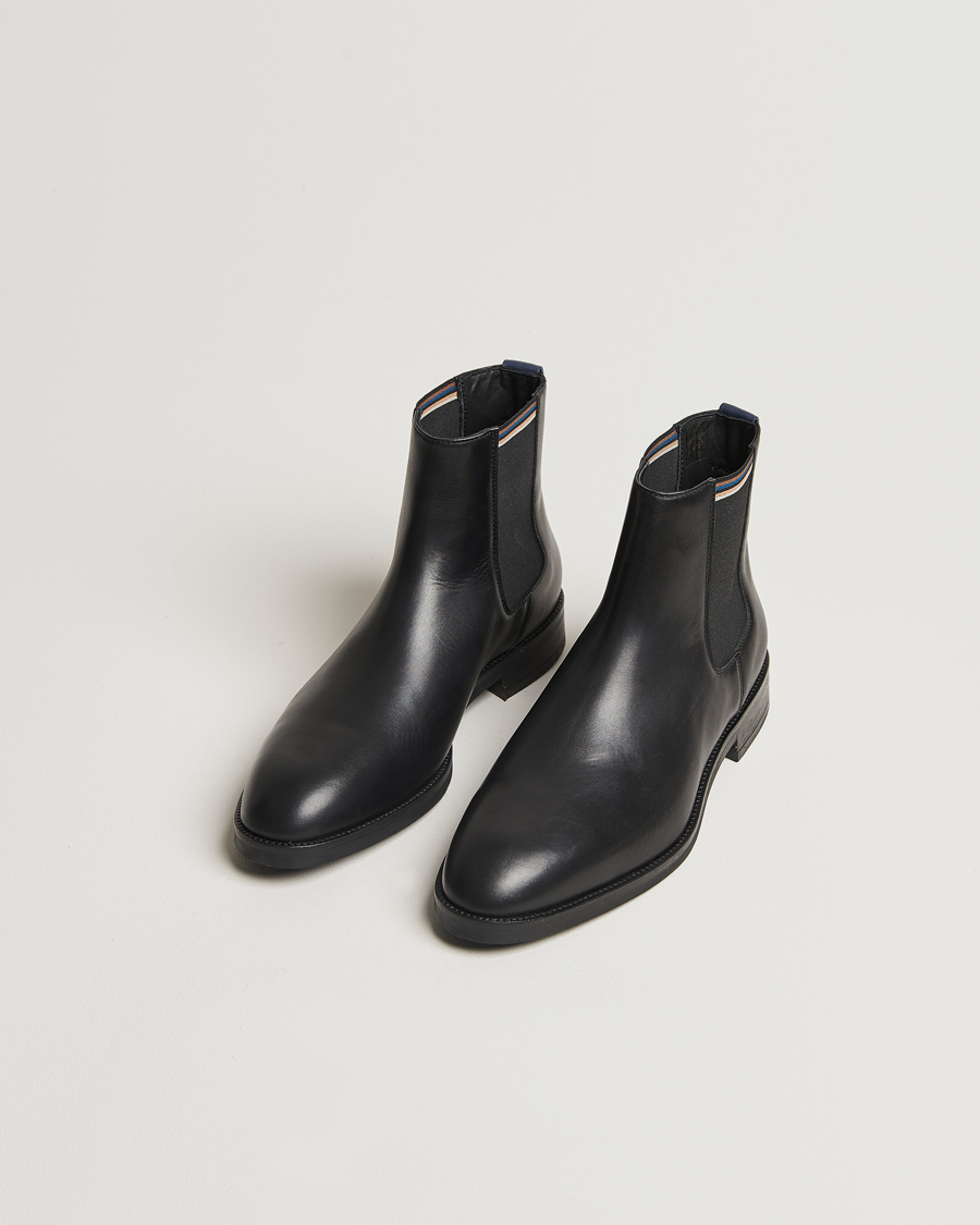 Hombres |  | Paul Smith | Lansing Leather Chelsea Boot Black