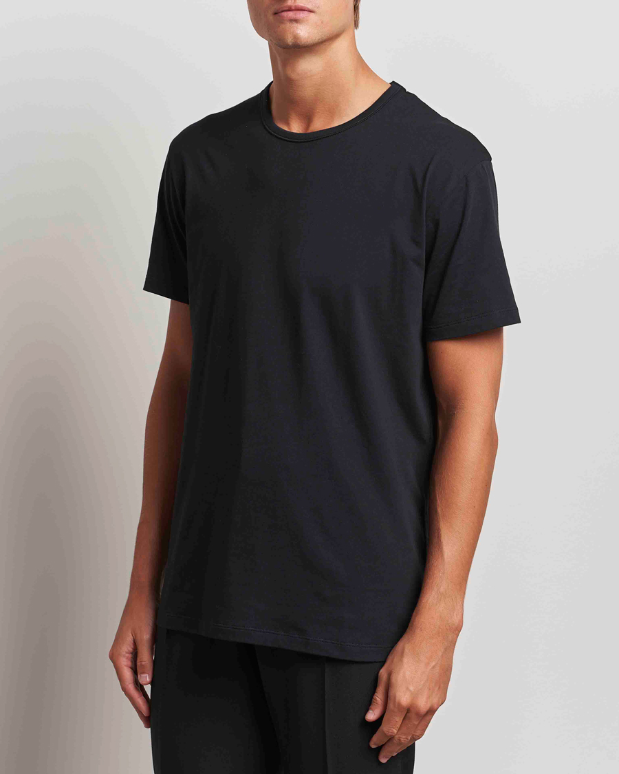 Hombres |  | Paul Smith | Artist Rib Crew Neck T-Shirt Black