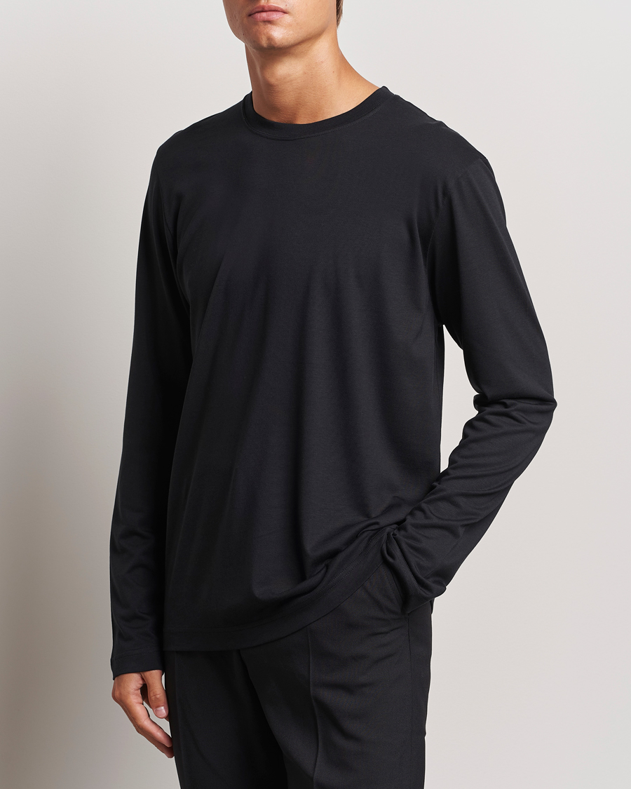 Hombres |  | CDLP | Midweight Long Sleeve T-Shirt Black