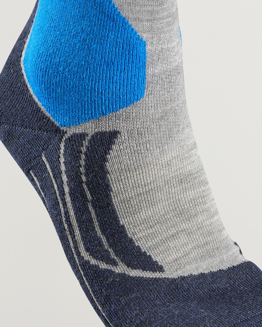 Hombres |  | Falke Sport | SK2 Intermediate Wool Knee High Socks Light Grey