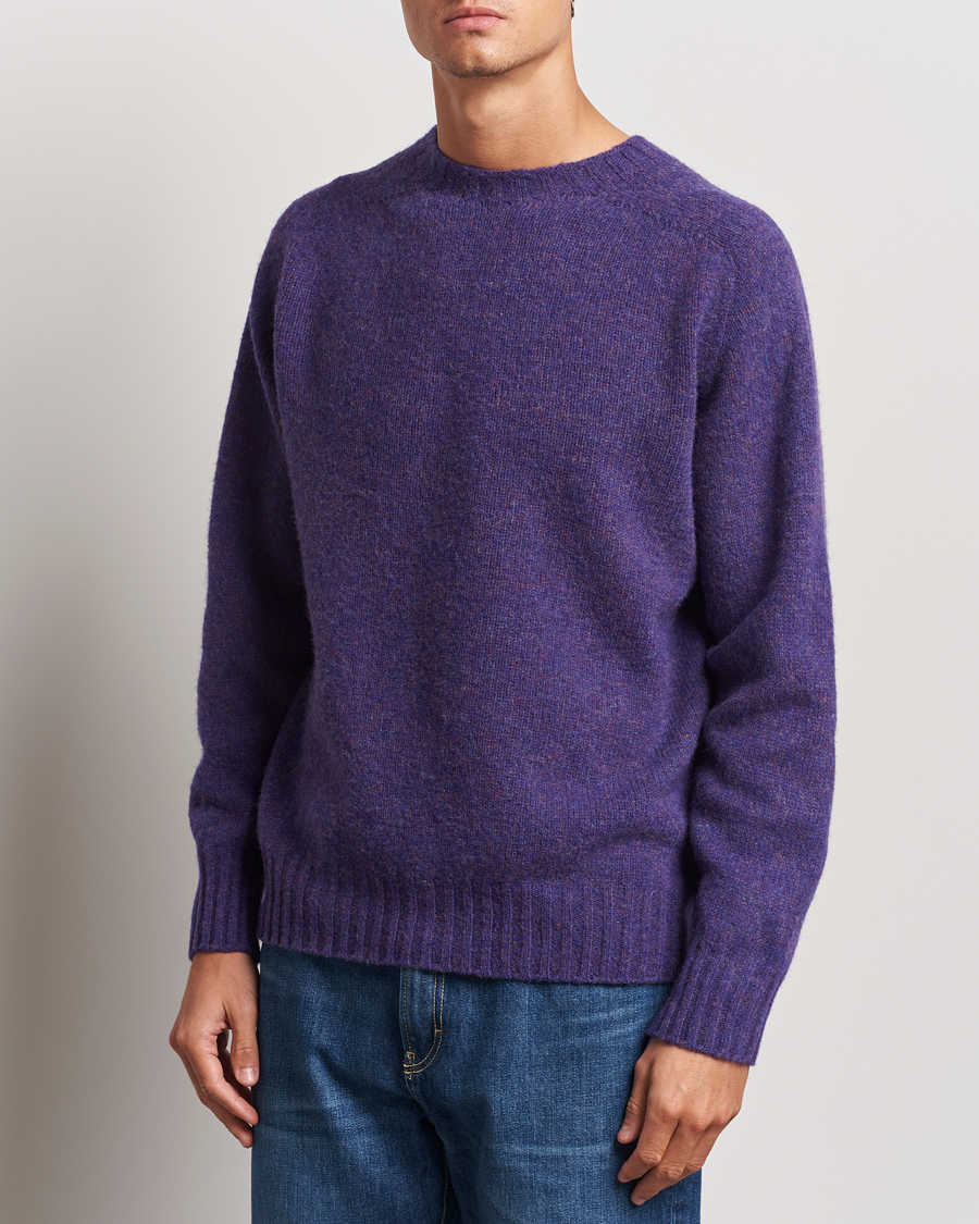 Hombres |  | Howlin\' | Brushed Wool Sweater Lavender