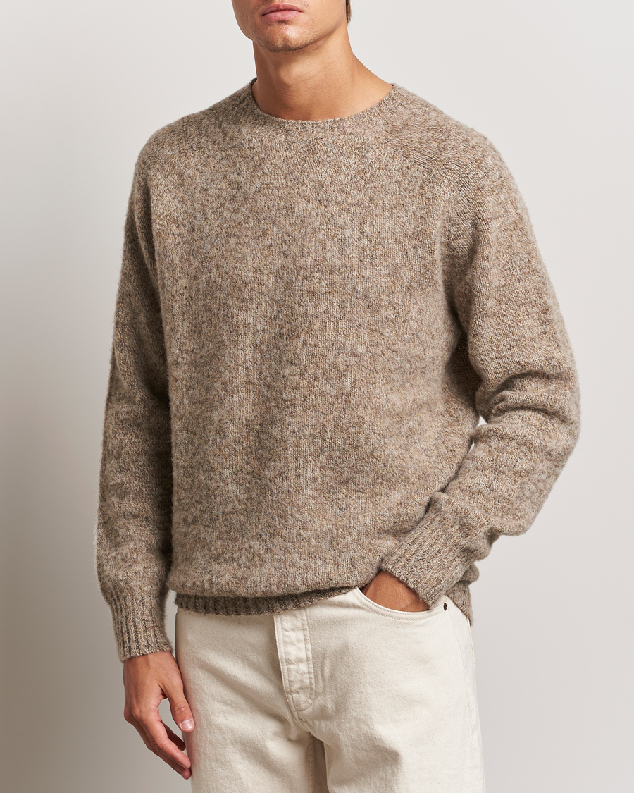 Hombres |  | Howlin\' | Brushed Wool Sweater Mixed Shrooms