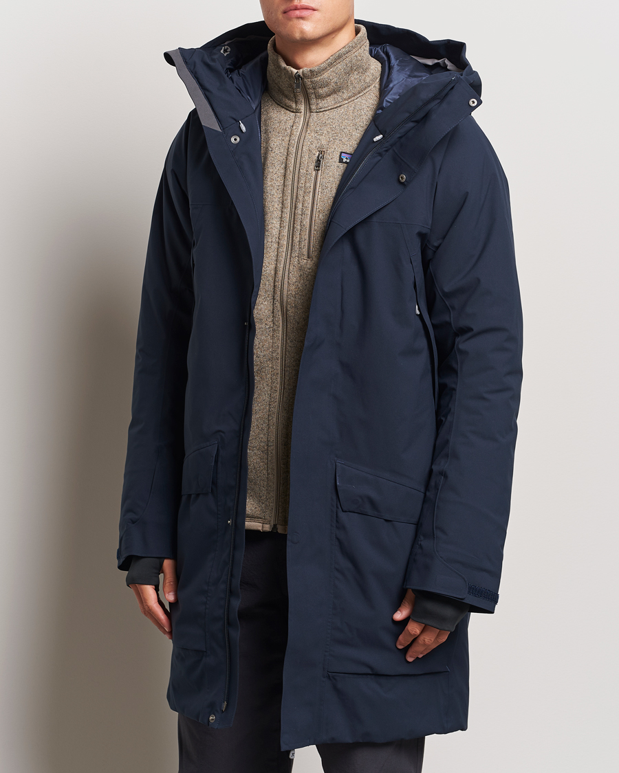 Hombres |  | Houdini | Fall In Waterproof Primaloft Parka Blue Illusion