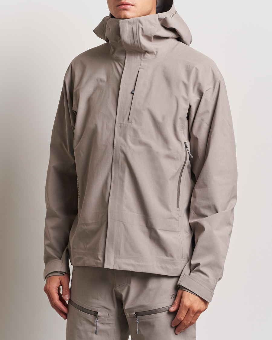 Hombres |  | Houdini | Five To Nine Waterproof Shell Jacket Morning Haze