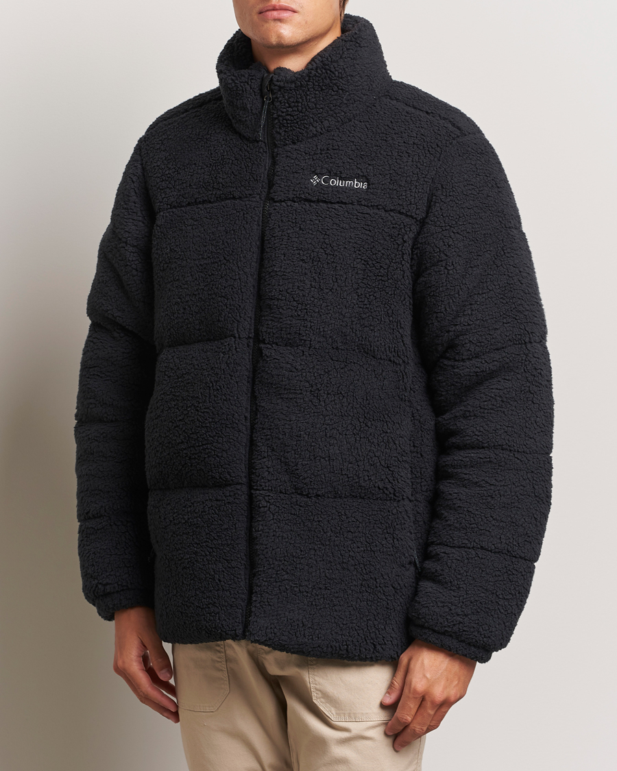 Hombres |  | Columbia | Puffect Sherpa Jacket Black