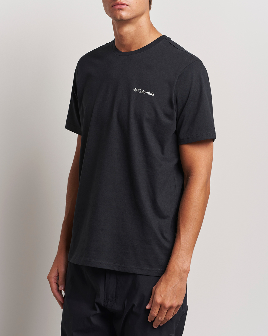 Hombres |  | Columbia | Explorers Conyon Back T-Shirt Black