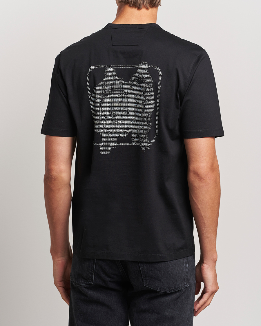 Hombres |  | C.P. Company | Metropolis Mercerized Back Logo T-Shirts Black