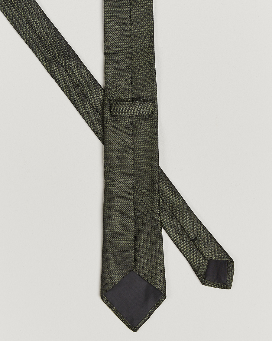 Hombres | Corbatas | Morris | Structure Tie Olive