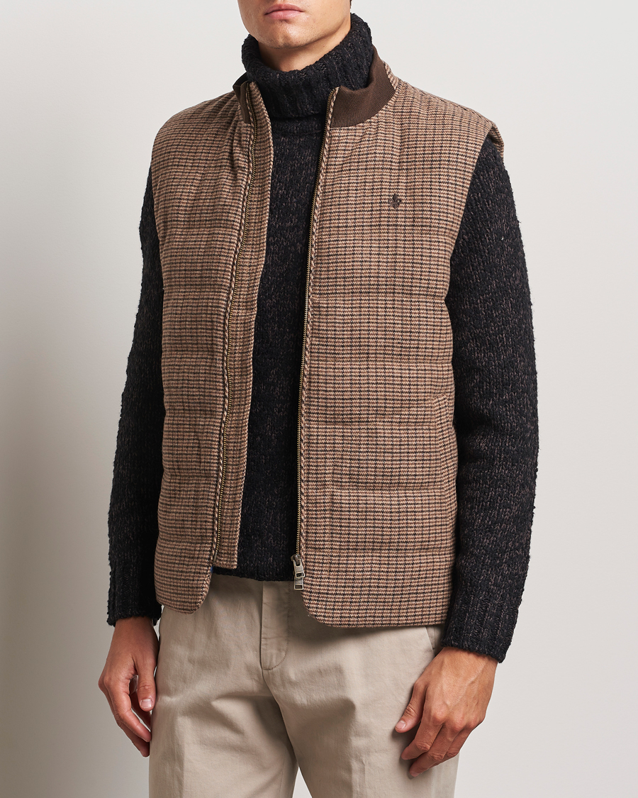 Hombres |  | Morris | Welch Wool Gilet Brown