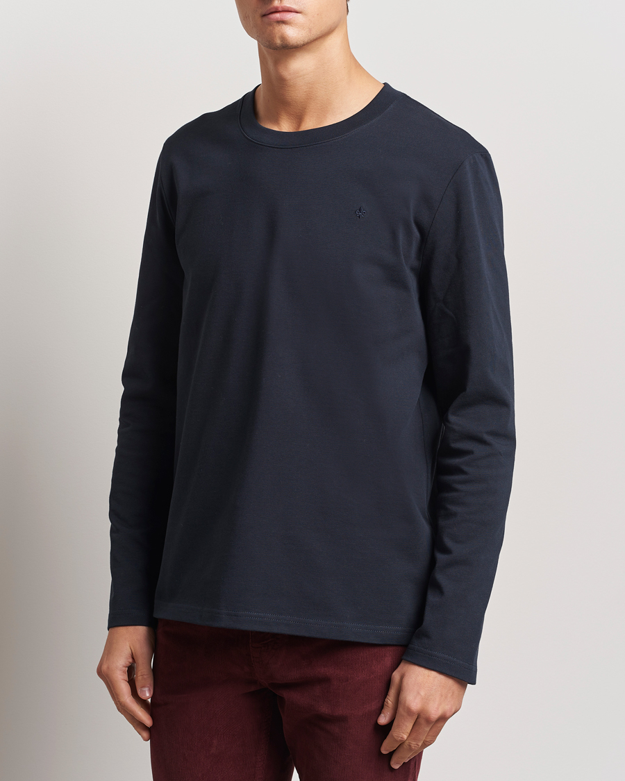 Hombres |  | Morris | Watson Long Sleeve Tee Old Blue