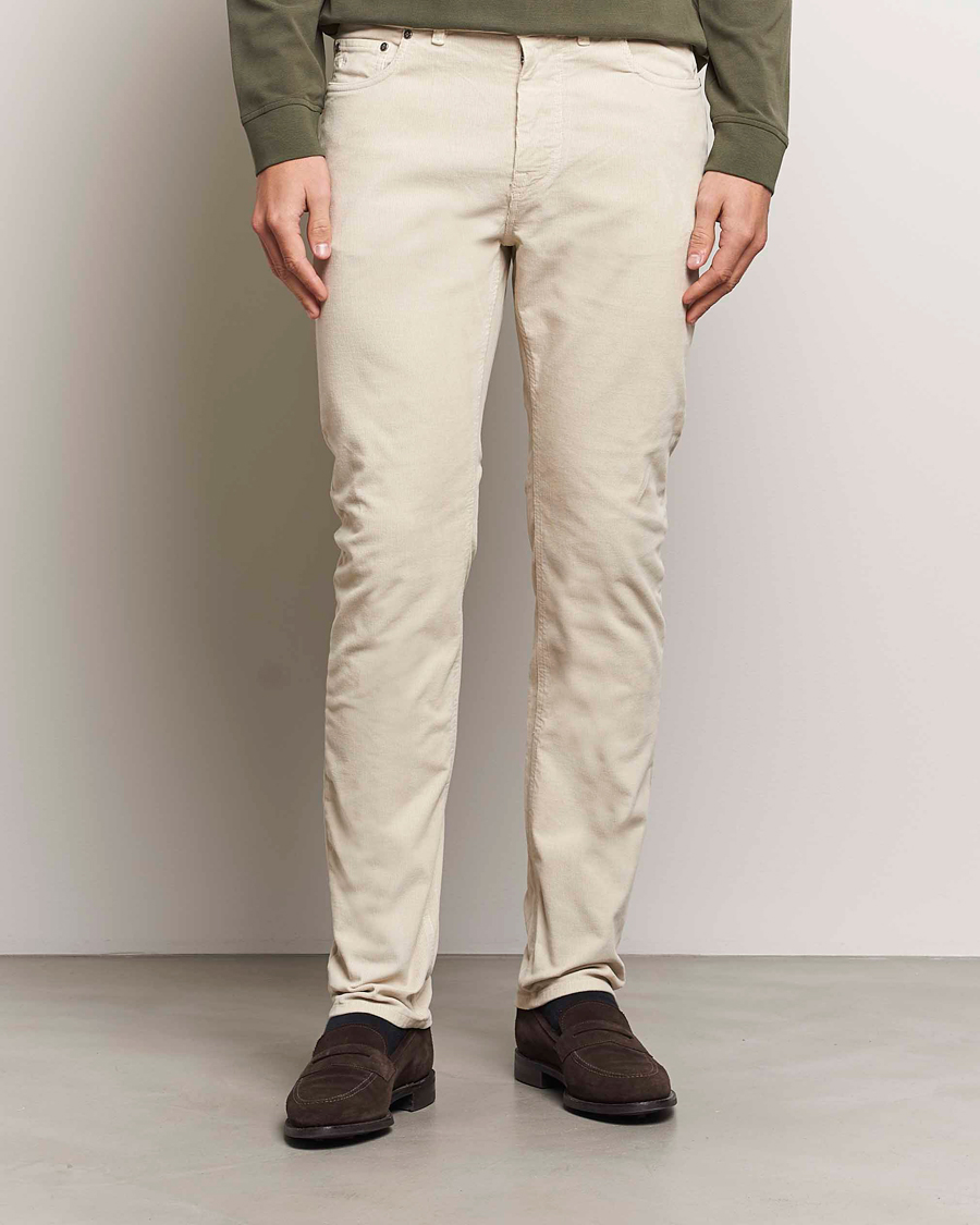 Hombres |  | Morris | James Corduroy 5-Pocket Pant Off White