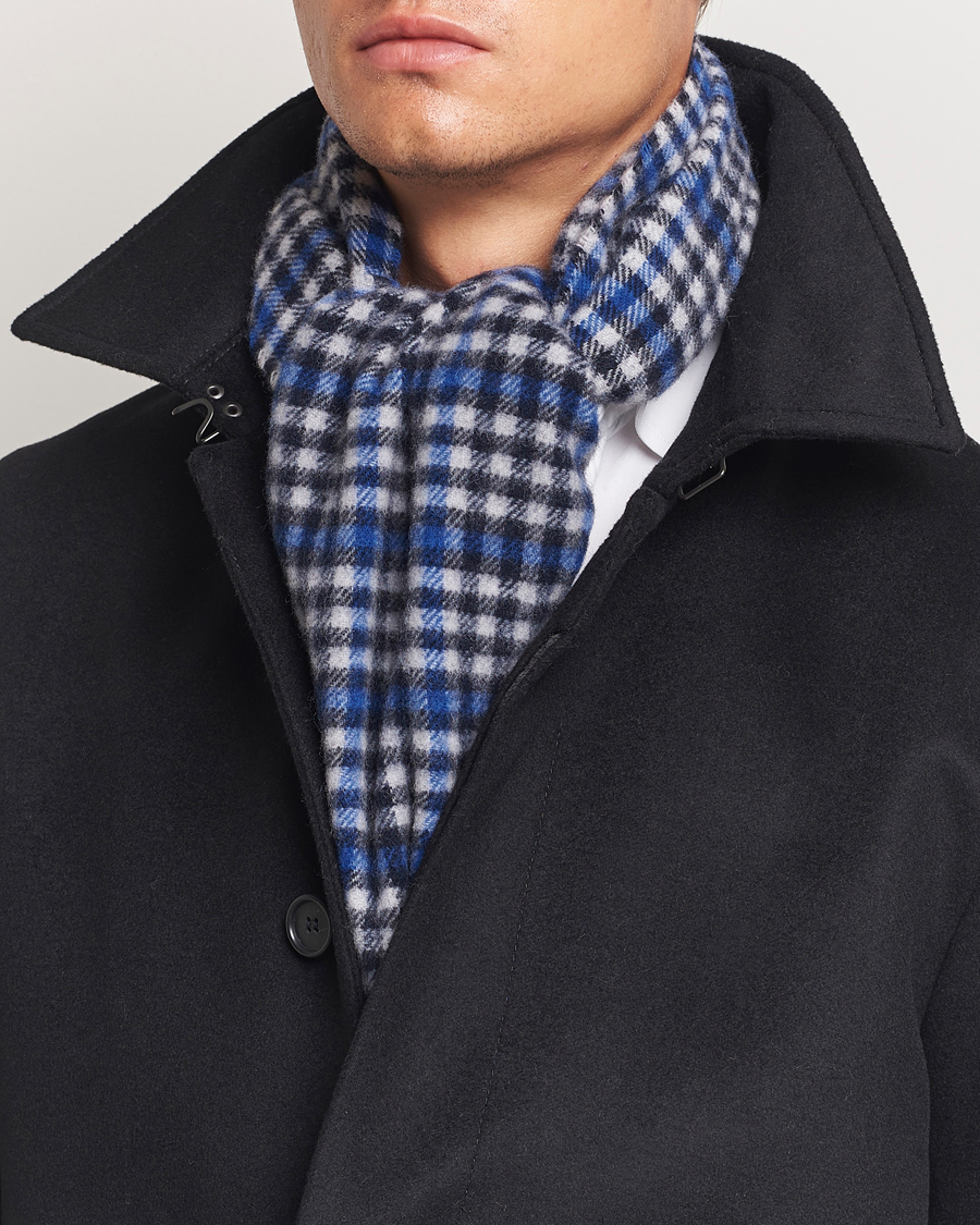 Hombres |  | Morris | Barry Check Scarf Grey