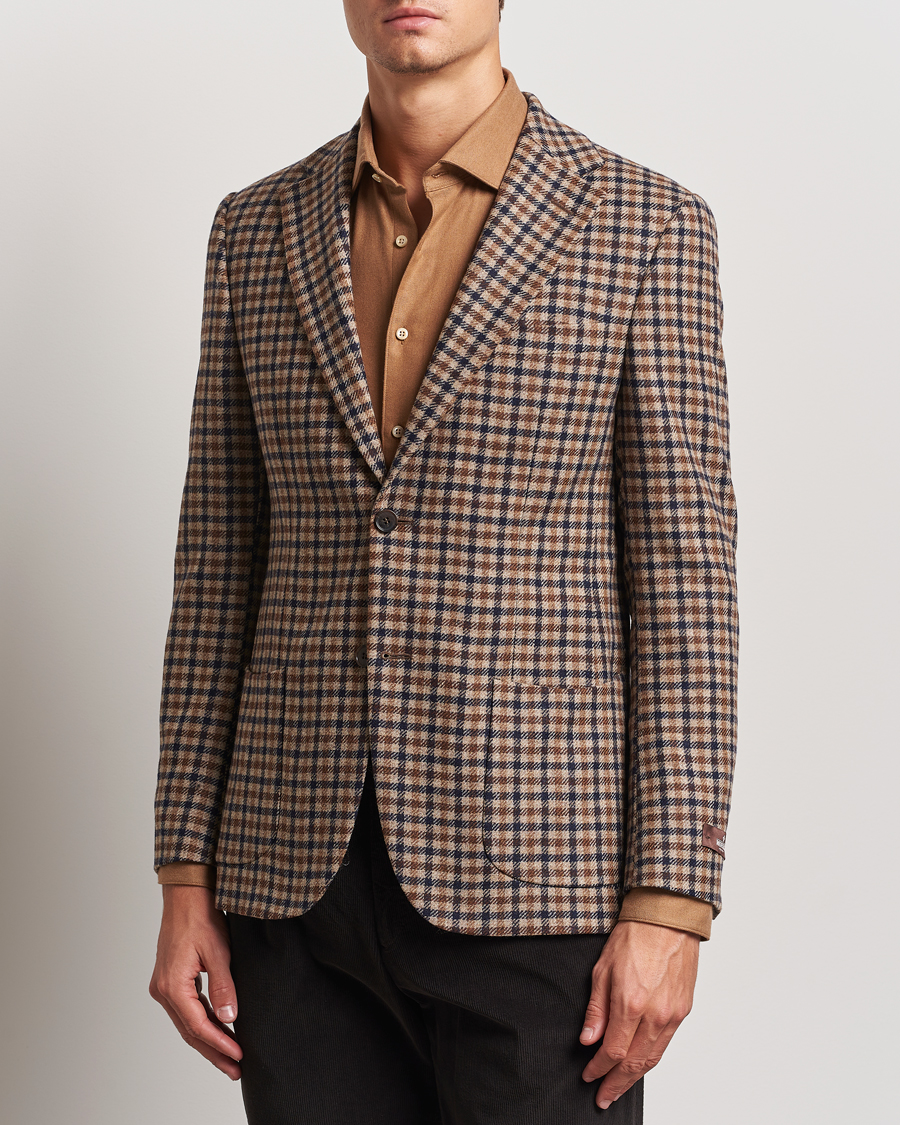 Hombres |  | Morris Heritage | Wool Tweed Blazer Navy