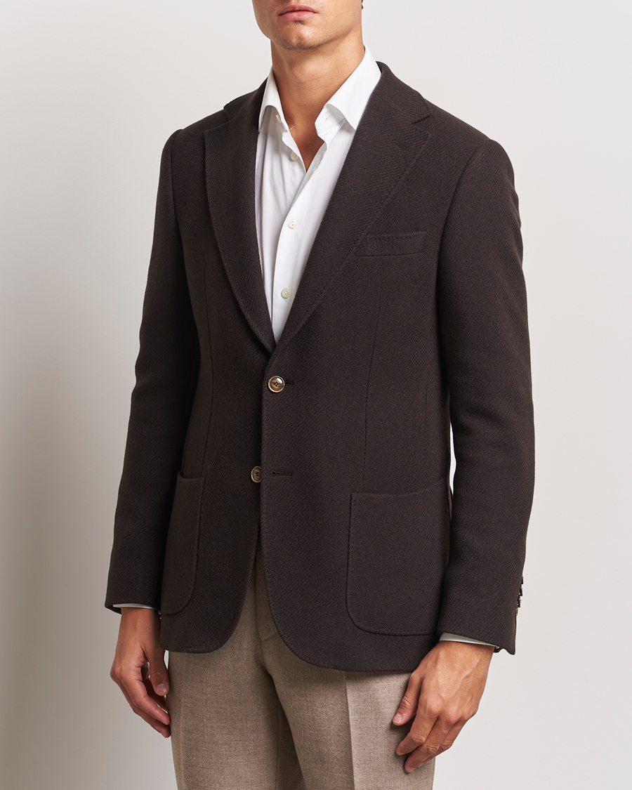 Hombres | Elegante casual | Morris Heritage | Soft Lambswool Blazer Brown