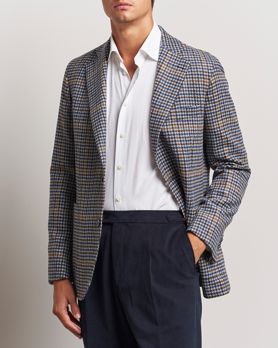 Hombres |  | Oscar Jacobson | Ferry Check Wool Blazer Multi