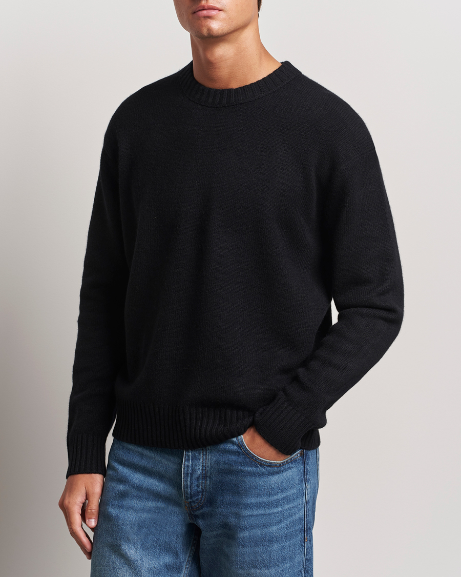 Hombres |  | FRAME | Cashmere Sweater Noir