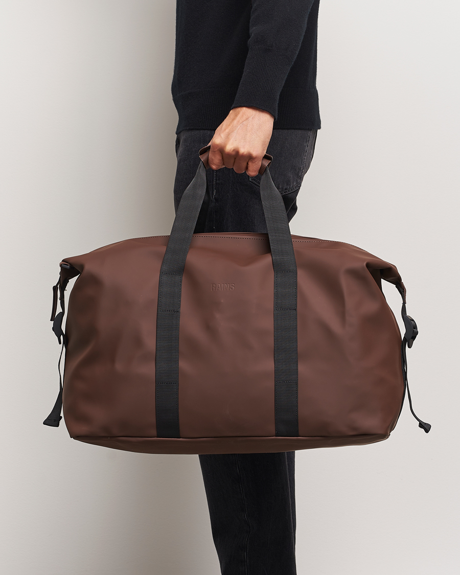 Hombres |  | RAINS | Hilo Weekendbag Frame Brown