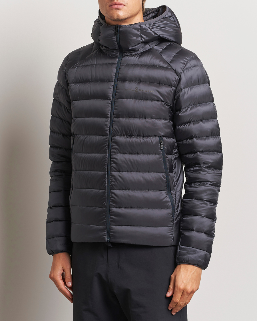 Hombres |  | Sail Racing | Spray Down Hooded Jacket Dark Steel Blue