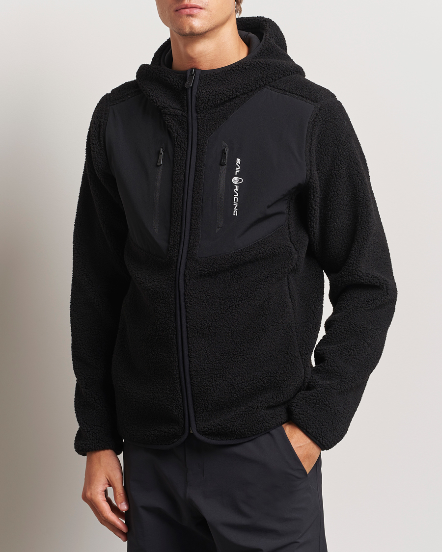 Hombres |  | Sail Racing | Patrol Pile Full Zip Hoodie Carbon