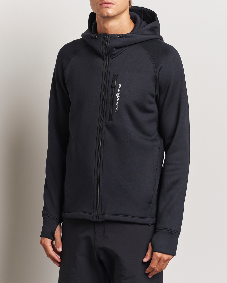 Hombres |  | Sail Racing | Spray Powerstretch Full Zip Hoodie Carbon