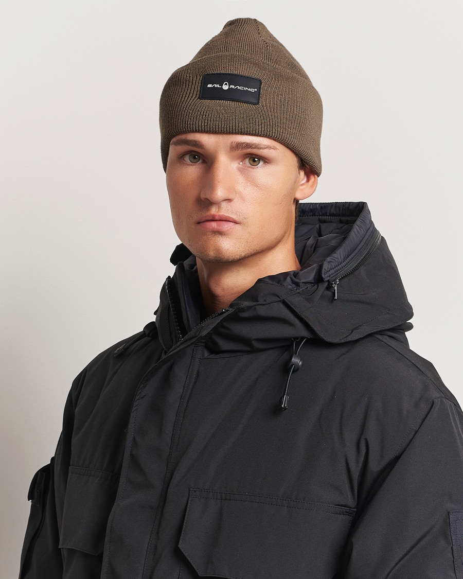 Hombres |  | Sail Racing | Race Folded Beanie Slate Beige