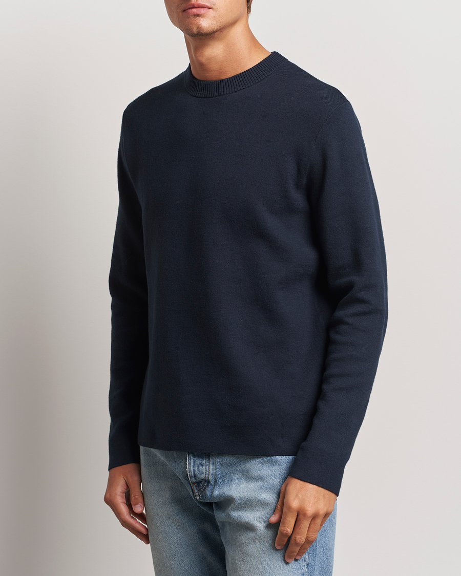 Hombres |  | Samsøe Samsøe | Niklas Sweater Salute Navy