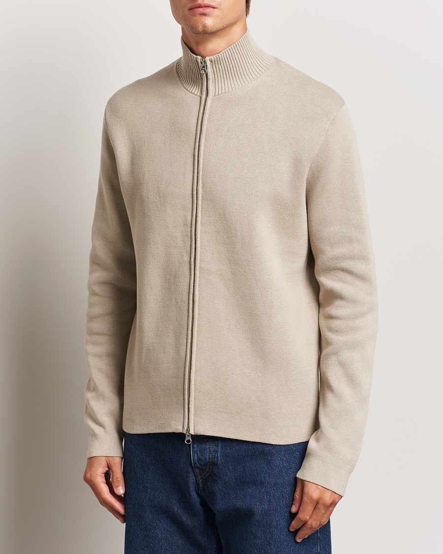 Hombres |  | Samsøe Samsøe | Niklas Full Zip Abbey Stone