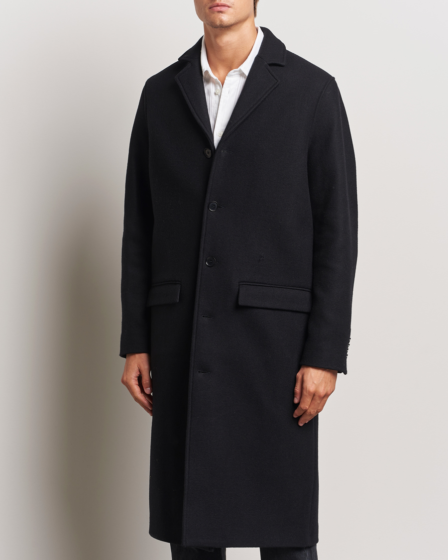 Hombres | Chaquetas minimalistas | Samsøe Samsøe | Tefsa Wool Coat Black