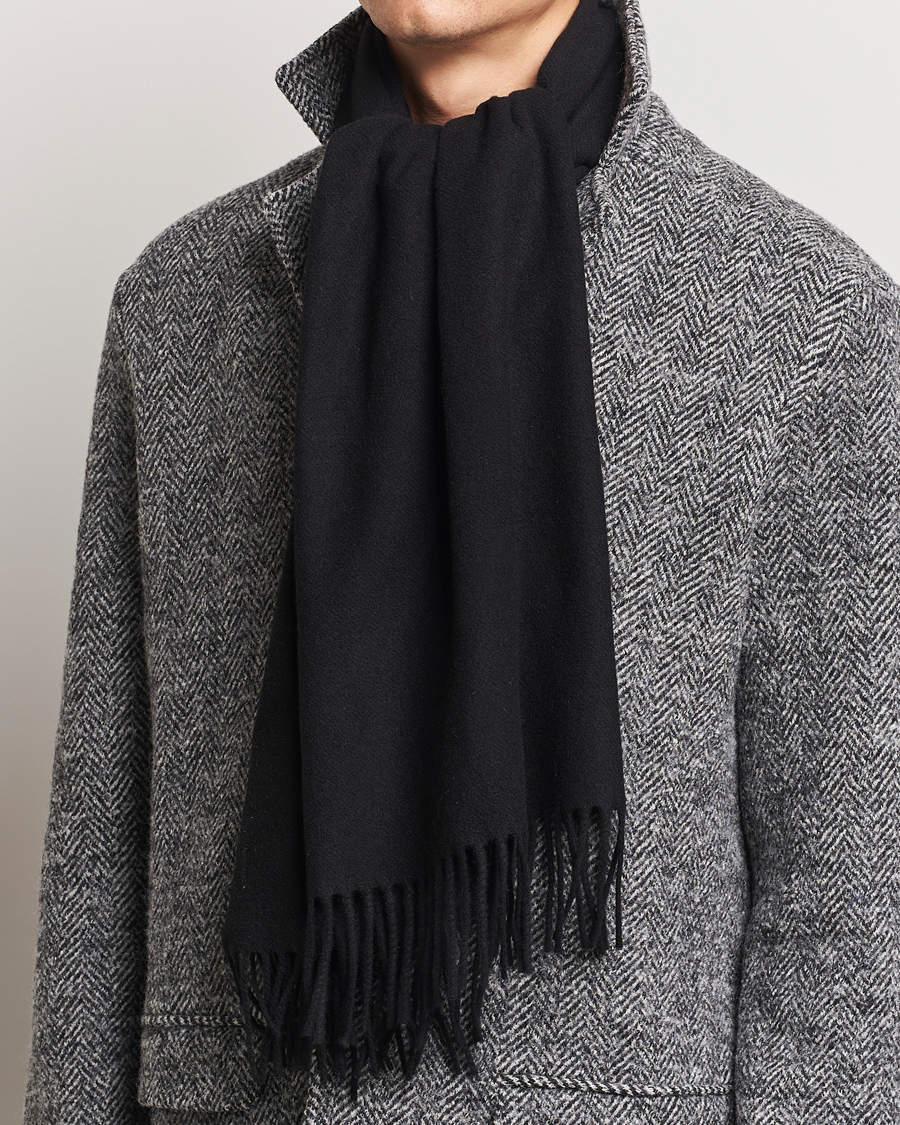 Hombres |  | Samsøe Samsøe | Efin Wool Scarf Black