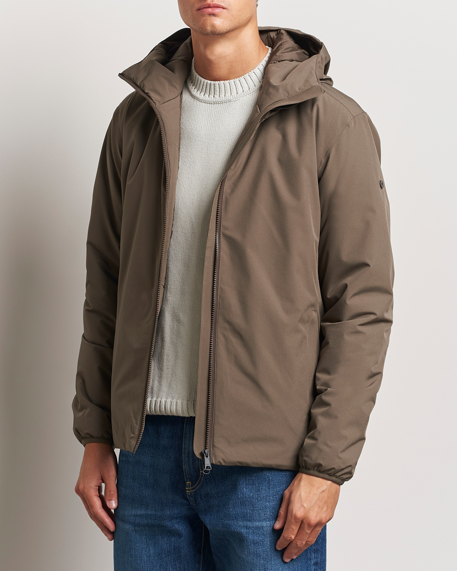 Hombres |  | Scandinavian Edition | Nimbus Padded Hood Jacket Major Brown