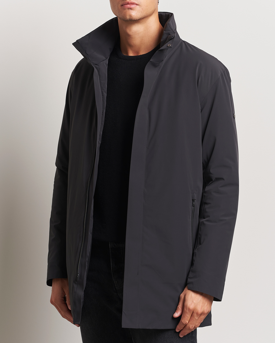 Hombres |  | Scandinavian Edition | Town II Waterproof Lightweight Coat Carbon