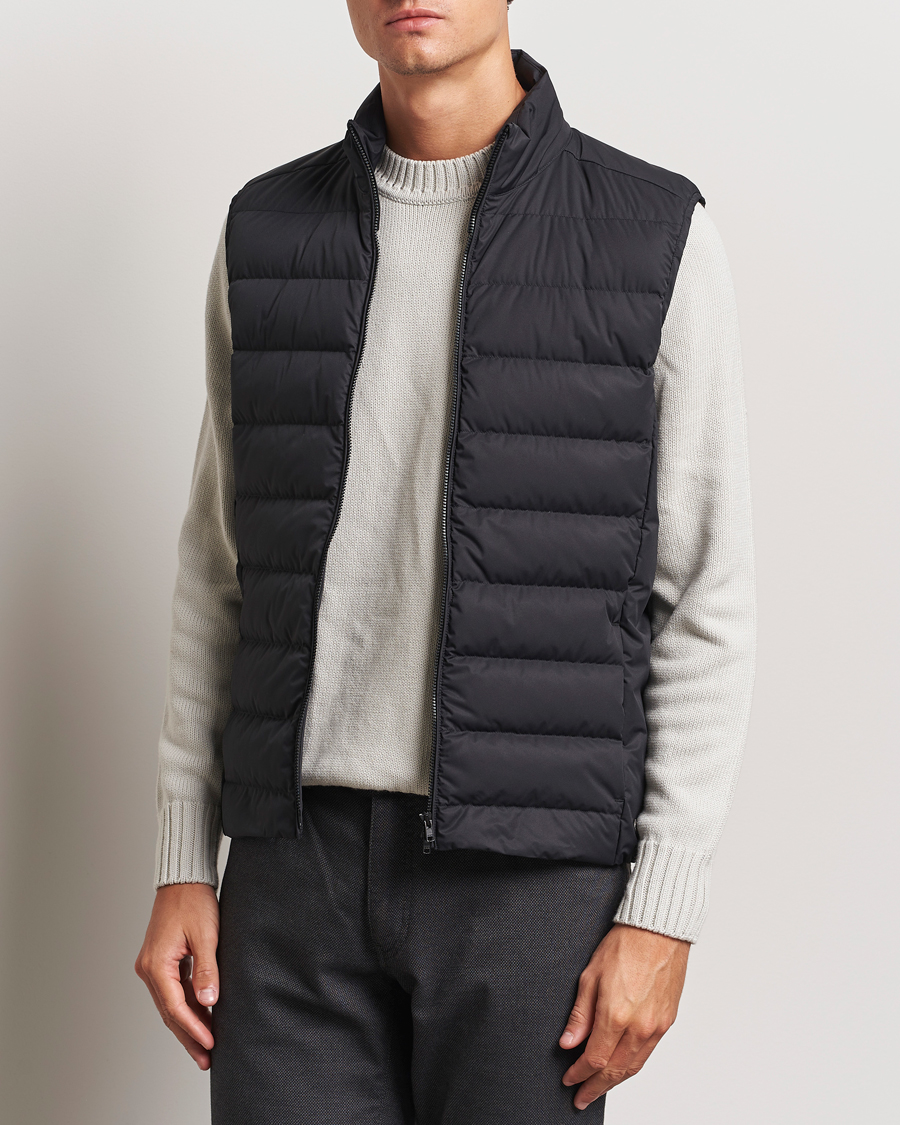 Hombres |  | Scandinavian Edition | Ratio II Down Padded Vest Onyx