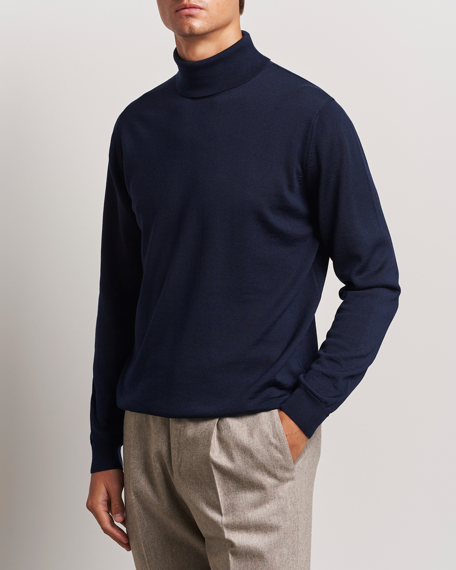 Hombres |  | Stenströms | Merino Rollneck Navy