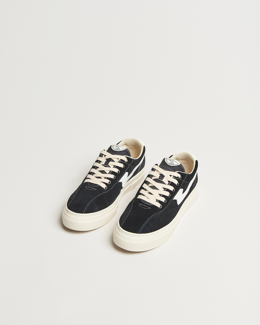 Hombres |  | Stepney Workers Club | Dellow S-Strike Suede Sneaker Black/White