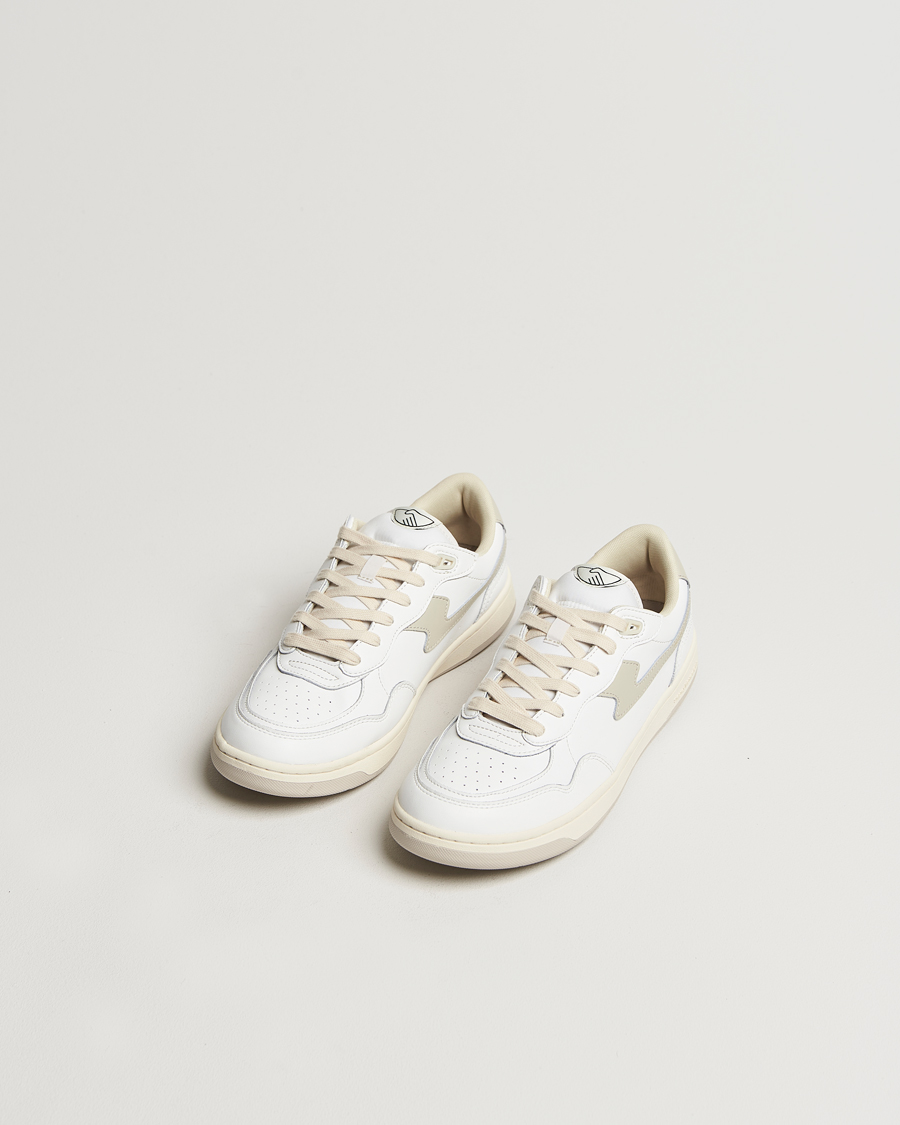 Hombres |  | Stepney Workers Club | Pro Cup 01 S-Strike Leather Sneaker White Putty