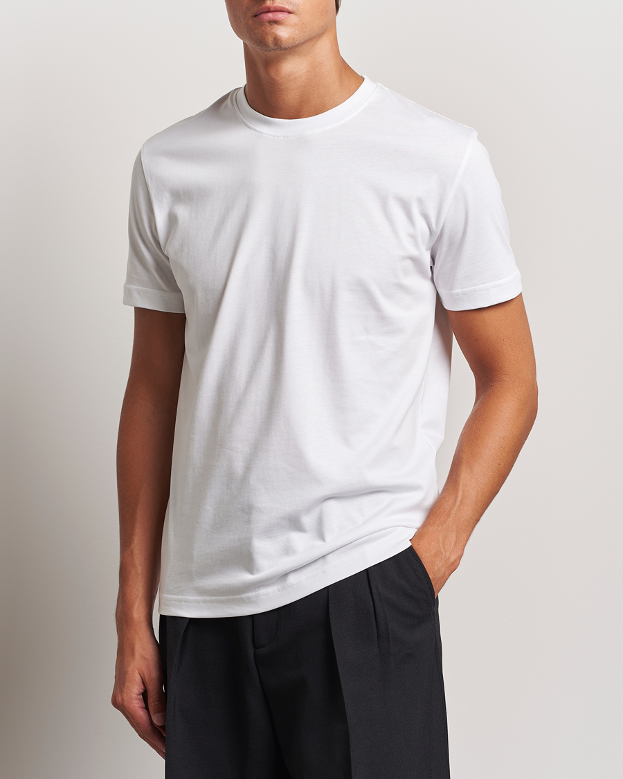 Hombres | Novedades | Tiger of Sweden | Dillan Crew Neck T-Shirt Pure White