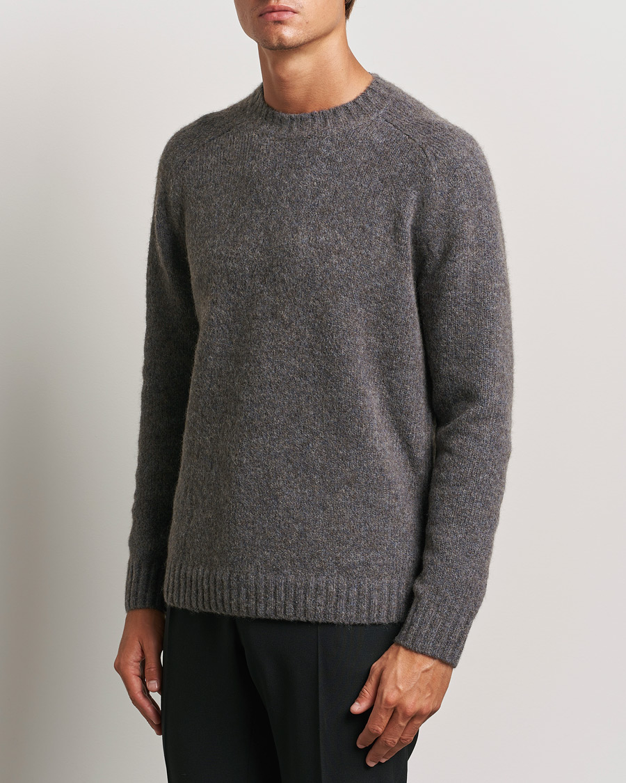 Hombres | Ropa | Tiger of Sweden | Adryan Yak/Alpaca Knitted Sweater Movie Grey