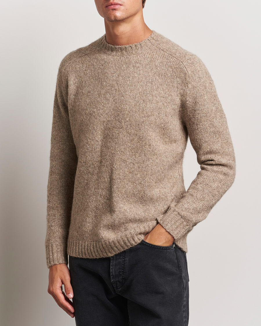 Hombres | Ropa | Tiger of Sweden | Adryan Yak/Alpaca Knitted Sweater Dirt Tape