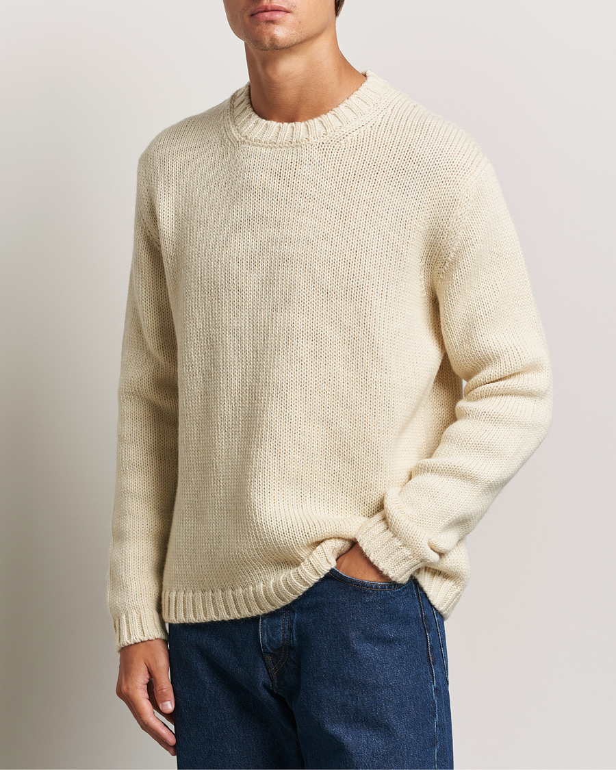 Hombres | Ropa | Tiger of Sweden | Gregory Swedish Wool Sweater Seashell