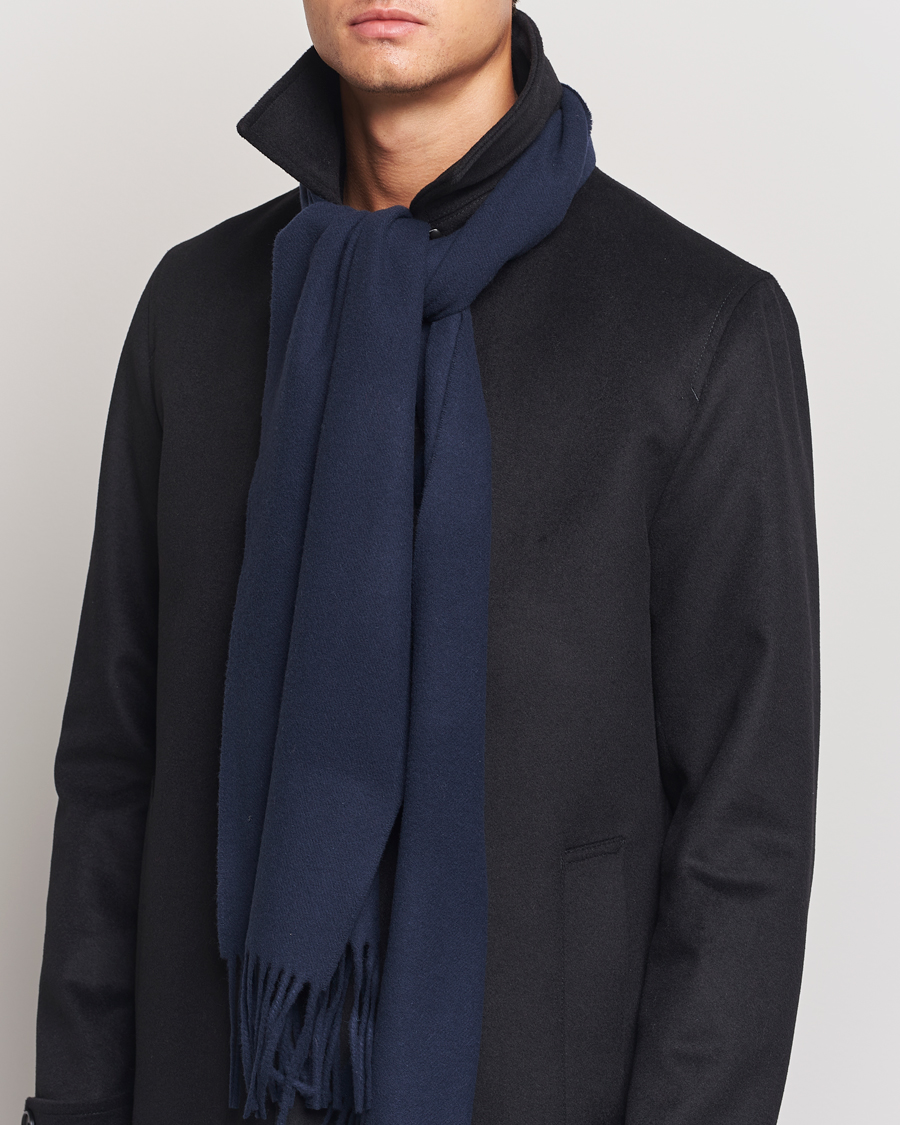 Hombres |  | Tiger of Sweden | Sylan Wool Scarf Light Ink