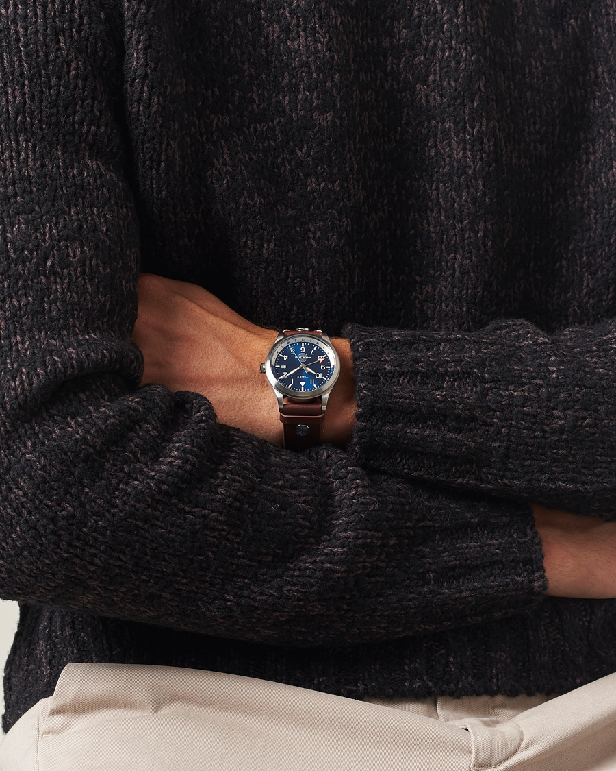 Hombres |  | Timex | Pan Am GMT Stainless Steel 39mm Blue Dial