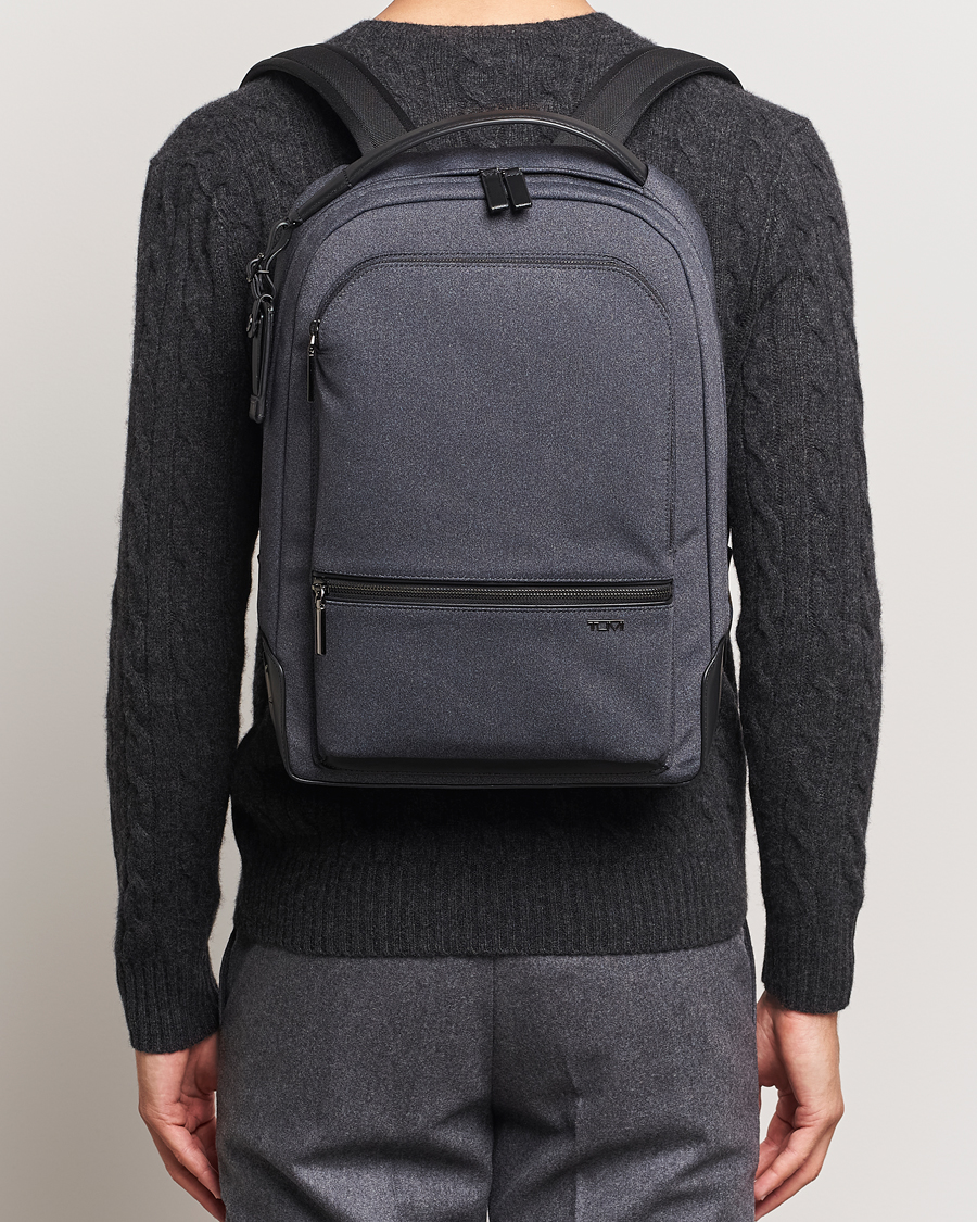 Hombres | Bolsos | TUMI | Harrison Bradner Backpack Dark Charcoal