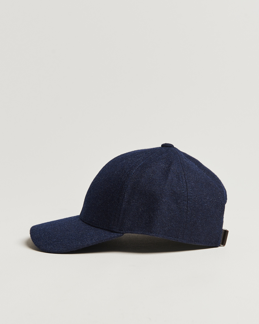 Hombres | Varsity Headwear | Varsity Headwear | Cashmere Baseball Cap Royal Blue