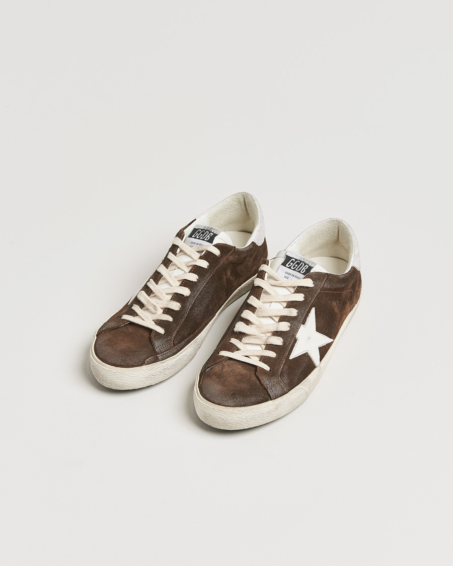 Hombres | Zapatillas bajas | Golden Goose | Super-Star Sneakers Dark Brown